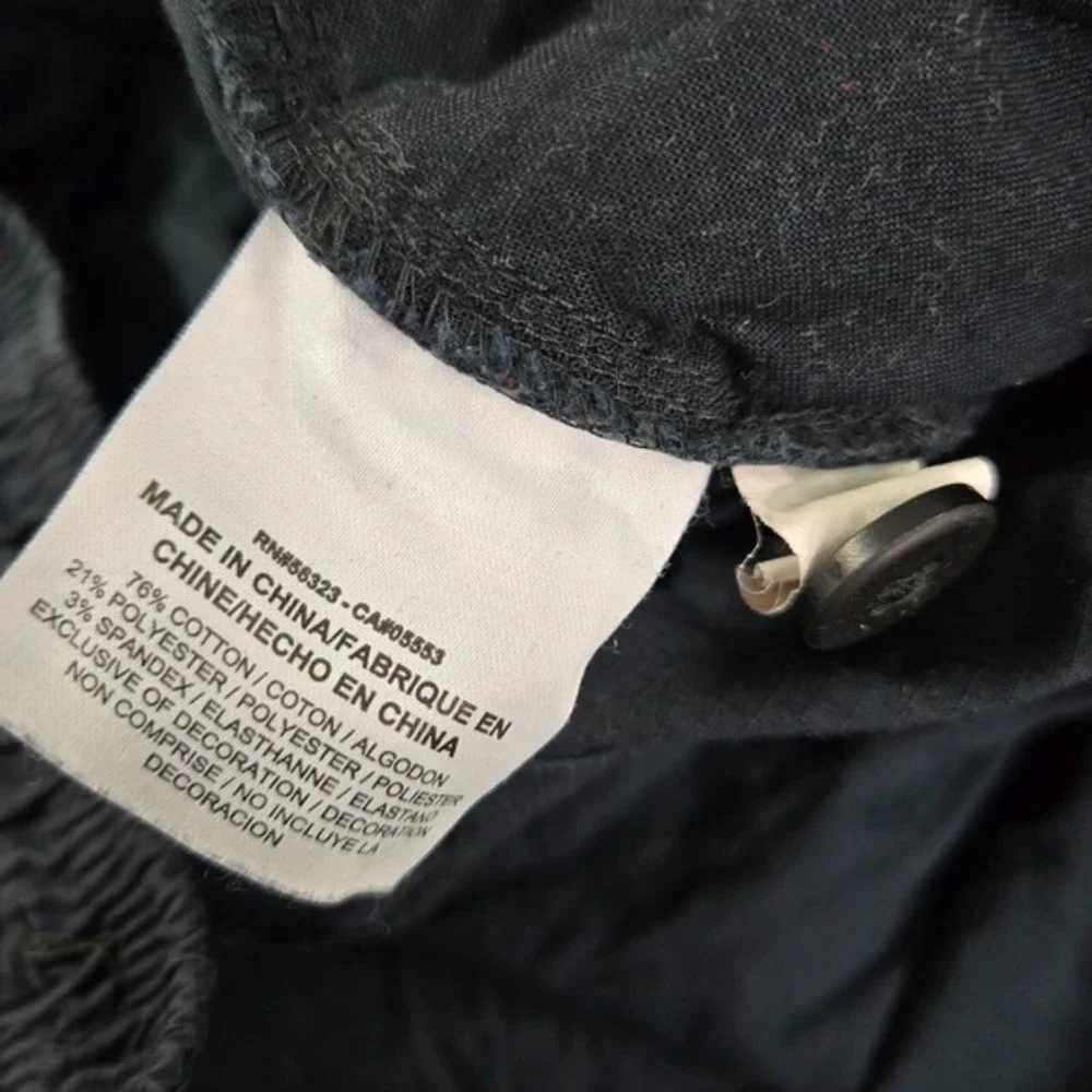 Air Jordan Men Pants 40 Black Jogger‎ Ripstop Pockets Drawstring 29 in Inseam